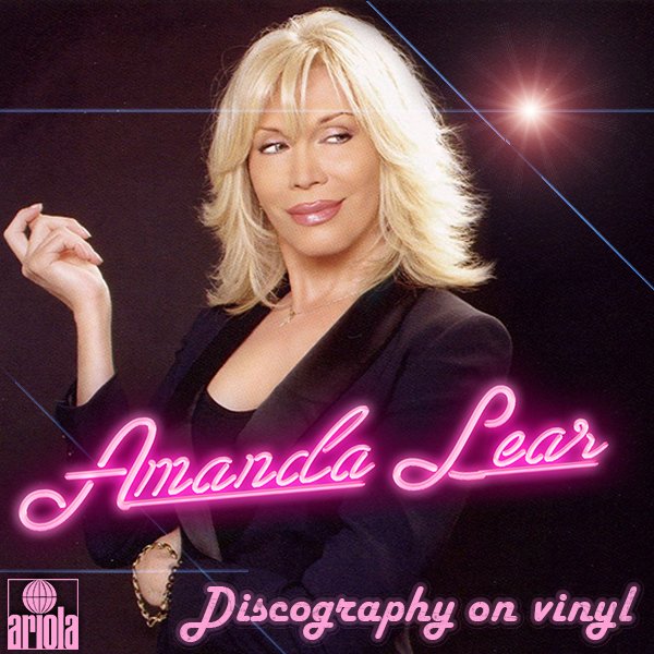 AMANDA LEAR «Discography on vinyl» (9 × LP + bonus CD • Ariola-Eurodisc GmbH • 1978-1990)