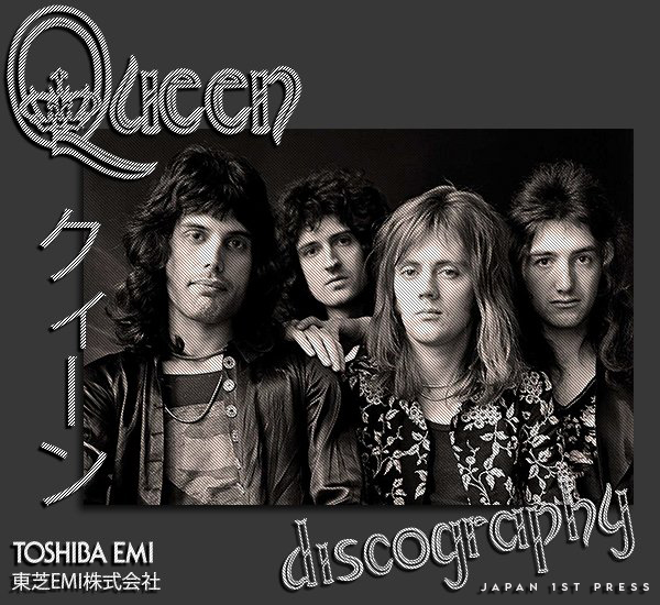 QUEEN «Discography» (35 × CD • Japan 1St Press + bonus • 1973-2012)