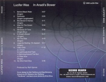 Lucifer Was - In Anadi's Bower 1972/2000