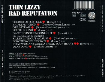 Thin Lizzy - Bad Reputation 1977