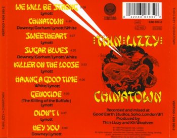Thin Lizzy - Chinatown 1980