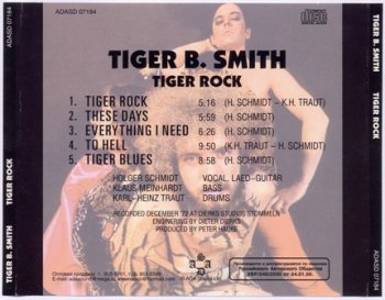 Tiger B.Smith - 1972 - Tiger Rock