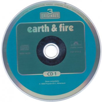 Earth and Fire - 3 Originals (Atlantis - 1973, To the World of the Future - 1975, Gate to Infinity - 1977)