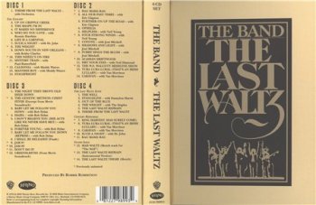 The Band - The Last Waltz (4CD Box Set  Rhino - Warner Bros. Remaster 2008)