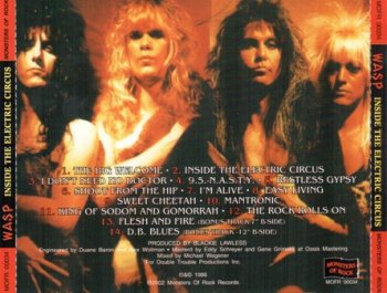 W.A.S.P.  - Inside The Electric Circus - 1987