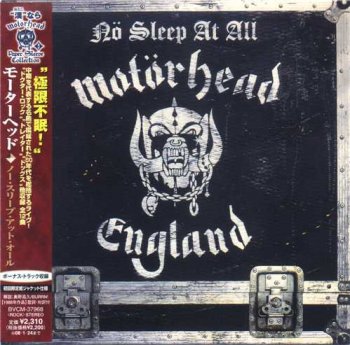 Motorhead: © 1988 "No Sleep At All" (BVCM-37968 2008)