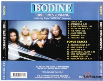 Bodine - Three Times Running 1983