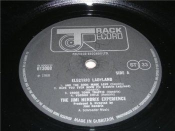 JIMI HENDRIX - ELECTRIC LADYLAND  (192khz Vinyl Remaster) 1969