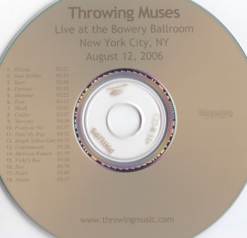 Throwing Muses - Live at the Bowery Ballroom