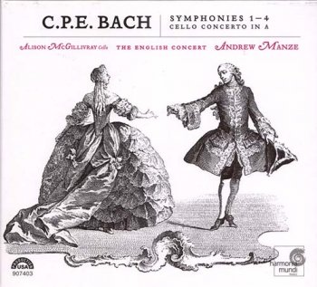 Carl Philipp Emanuel Bach - 4 Orchestra Symphonies & Cello Concerto