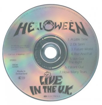 Helloween : © 1989 ''Live In U.K''