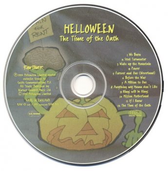 Helloween : © 1996 ''The Time Of The Oath''