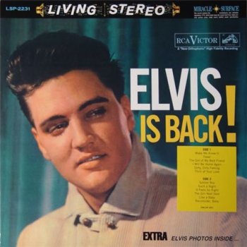 Elvis Presley - Elvis Is Back! (Speakers Corner / RCA LP VinylRip 24/96) 1960