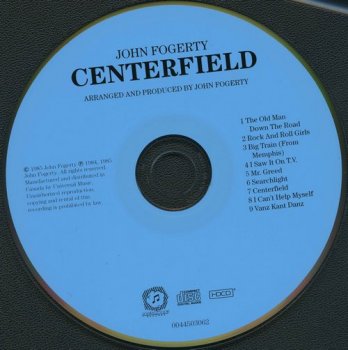 John Fogerty : © 1985 ''Centerfield''(HDCD Remastered)