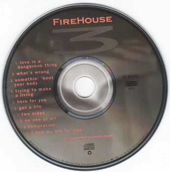 Firehouse : © 1995 ''FireHouse 3''