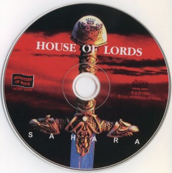 House Of Lords : © 1990 ''Sahara''