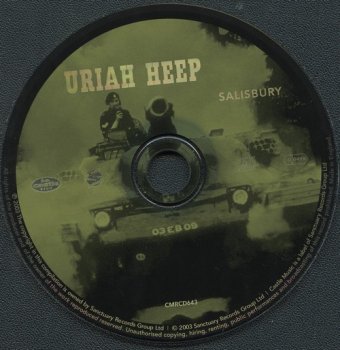 Uriah Heep : © 1971 ''Salisbury''(Expanded De-Luxe Edition Remastered Castle CMRCD643)