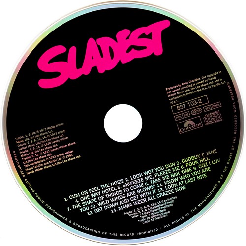 Slade : © 1973 ''Sladest.