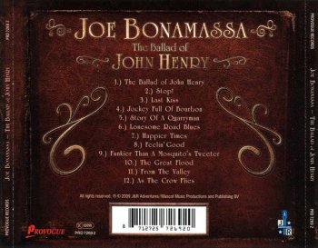 Joe Bonamassa - The Ballad Of John Henry 2009
