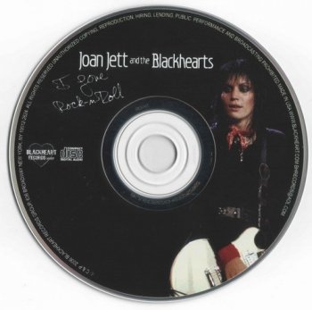 Joan Jett And The Blackhearts : © 1981 ''I Love Rock N' Roll''