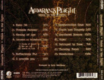Amaran's Plight - Voice in the Light