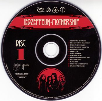 LED ZEPPELIN : ©  2007  MOTHERSHIP  (2CD DELUXE EDITION)