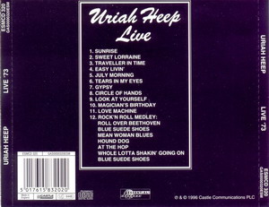Uriah Heep © - 1973 Live January (Castle Remastered)