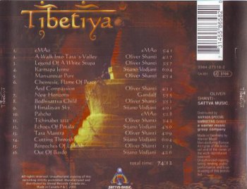 Oliver Shanti & Friends - Tibetiya (2000)