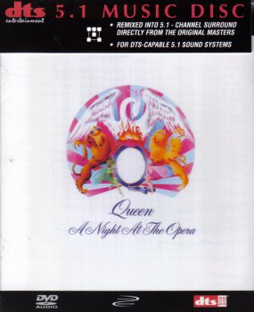 Queen - A Night At The Opera DTS (DVD-A EMI Records / Queen Productions Ltd. 2002) 1975