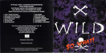 X-Wild - So What! 1994
