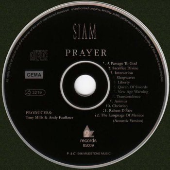 Siam - Prayer 1996