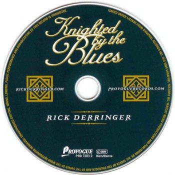 Rick Derringer - Knighted By The Blues  (Provogue PRD 7283 2)
