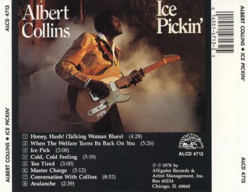 ALBERT COLLINS: ©  1978  ICE PICKIN’