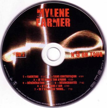 Mylene Farmer - N°5 On Tour (2CD) (Limited Collector's Edition) 2009