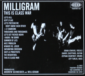 Milligram - This Is Class War 2002