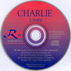 Charlie © - 1977 No Second Chance  & 1978 Lines