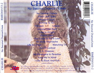 Charlie © - 1977 No Second Chance  & 1978 Lines