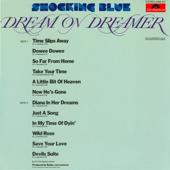 Shocking Blue © - 1973 Dream On Dreamer (Limited Edition LP-style collection)