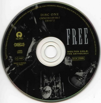 Free © - 1993 Molten Gold:The Anthology Double Disc