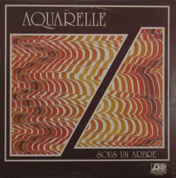 AQUARELLE - SOUS UN ARBRE - 1978