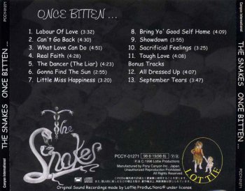 The Snakes - Once Bitten... 1998
