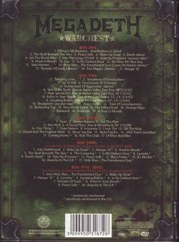 Megadeth - Warchest (4CDs+DVD) - 2007 - Collector's edition