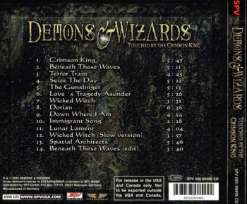 Demons & Wizards - Touched By The Crimson King (2cd) 2005