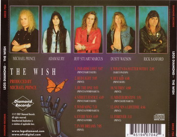 Legs Diamond © - 1993 The Wish (Remastered 2007)