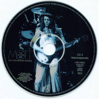 Mott The Hoople : © 1974 ''Live (30th Anniversary Edition)'' 