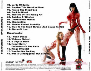 Debauchery - Back In Blood - 2007