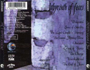 Acron - Labyrinth Of Fears 1998