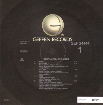 Aerosmith © - 1993 Get A Grip (2010 Japan 24-Bit Remastered SHM-CD)