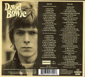 David Bowie © - 1967 David Bowie (2010 Expanded Deluxe Edition 2CD)