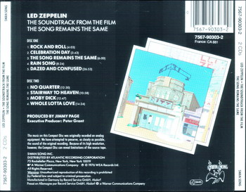 Led Zeppelin © - 1976 The Song Remains the Same 2CD